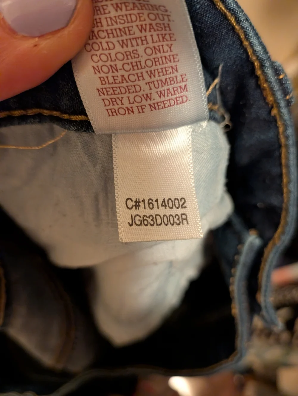 Kohl's SO Size 17 Dark Wash Skinny Jeans - Picture 5 of 5